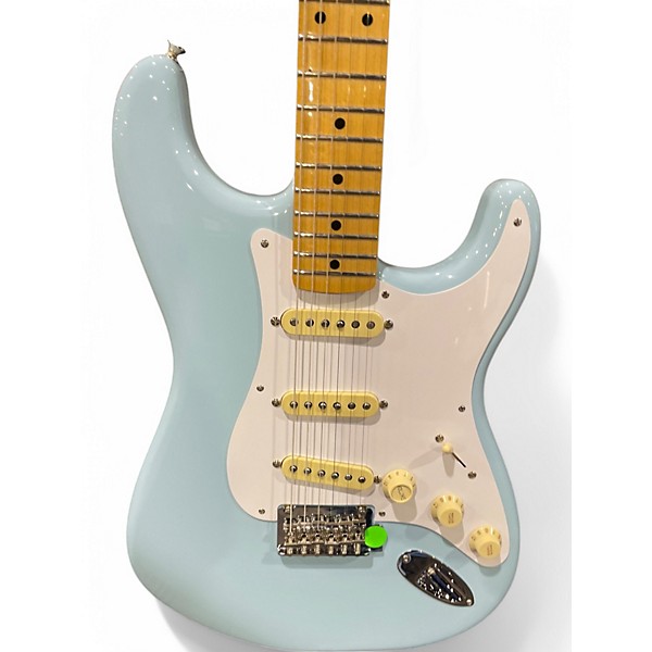 Used Fender Vintera 50s Stratocaster Blue Solid Body Electric Guitar