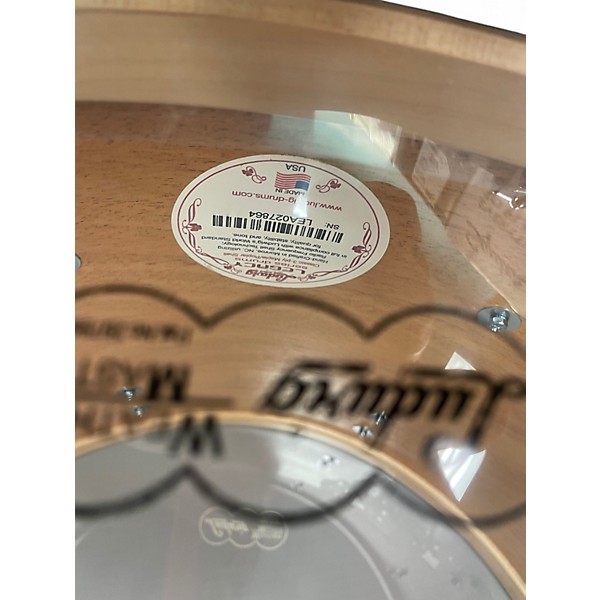 Used Ludwig 3 Piece Legacy Maple Fab Gold Sparkle Drum Kit