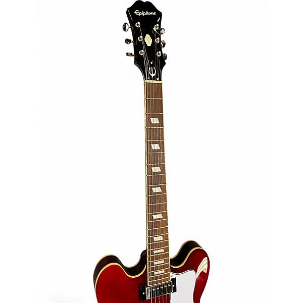 Used 2021 Epiphone RIVIERA RED Hollow Body Electric Guitar