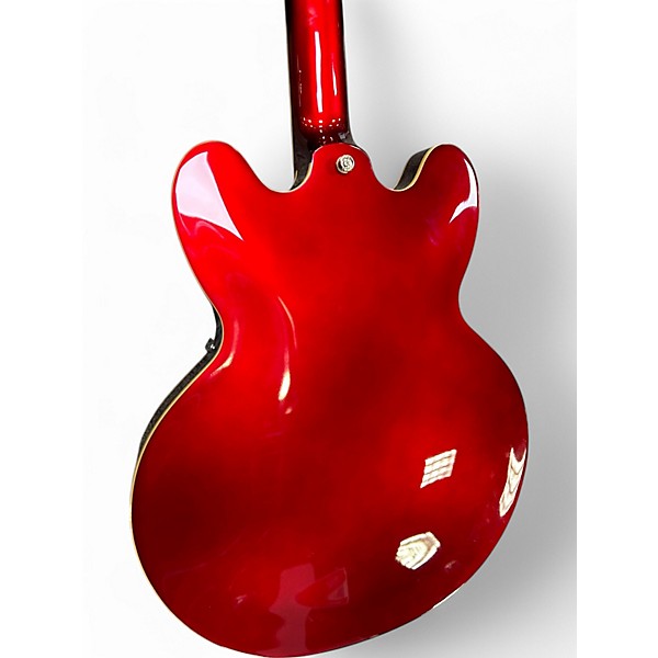 Used 2021 Epiphone RIVIERA RED Hollow Body Electric Guitar