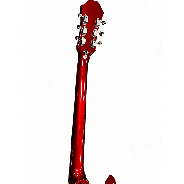 Used 2021 Epiphone RIVIERA RED Hollow Body Electric Guitar