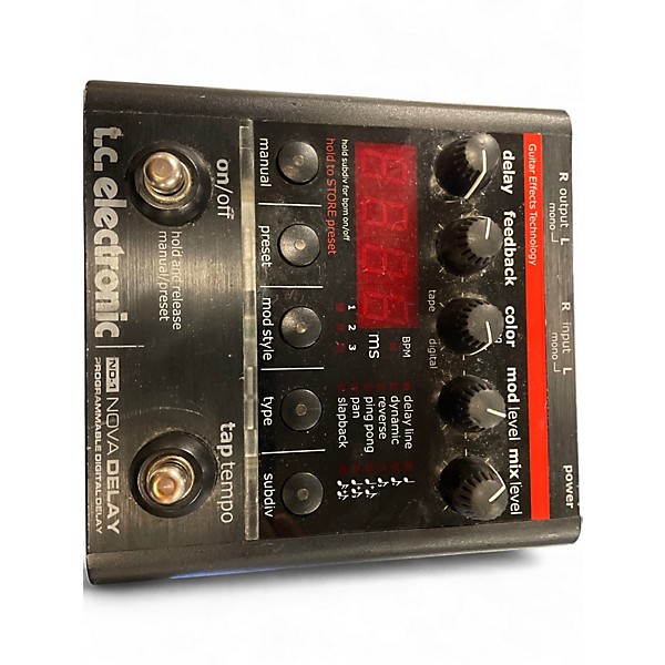 Used TC Electronic ND1 Nova Delay Effect Pedal