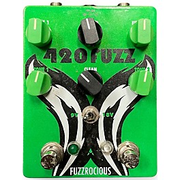 Used Fuzzrocious 420 Fuzz V2 Effect Pedal