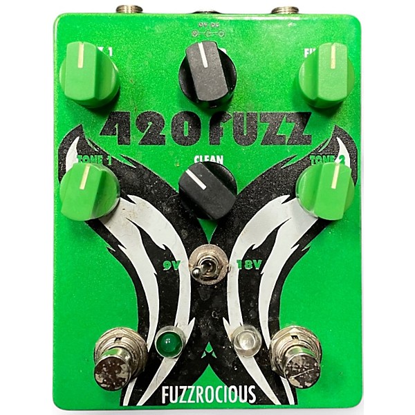 Used Fuzzrocious 420 Fuzz V2 Effect Pedal
