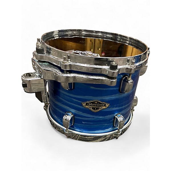 Used TAMA 6 Piece Starclassic OCEAN BLUE RIPPLE Drum Kit