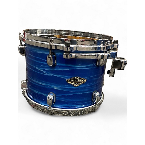Used TAMA 6 Piece Starclassic OCEAN BLUE RIPPLE Drum Kit