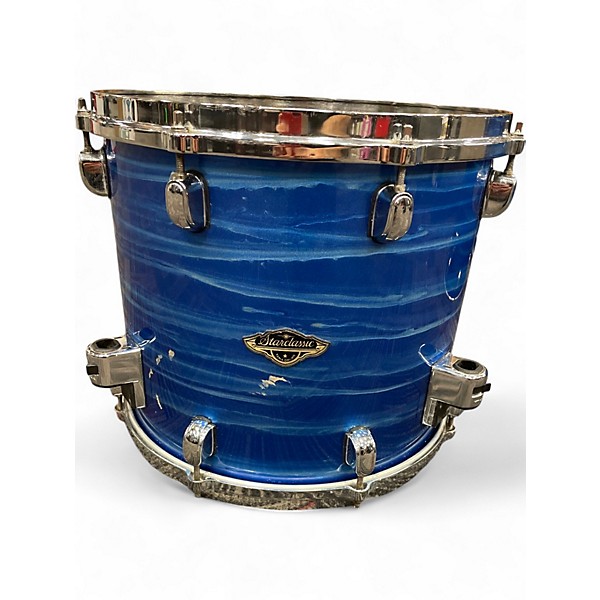Used TAMA 6 Piece Starclassic OCEAN BLUE RIPPLE Drum Kit
