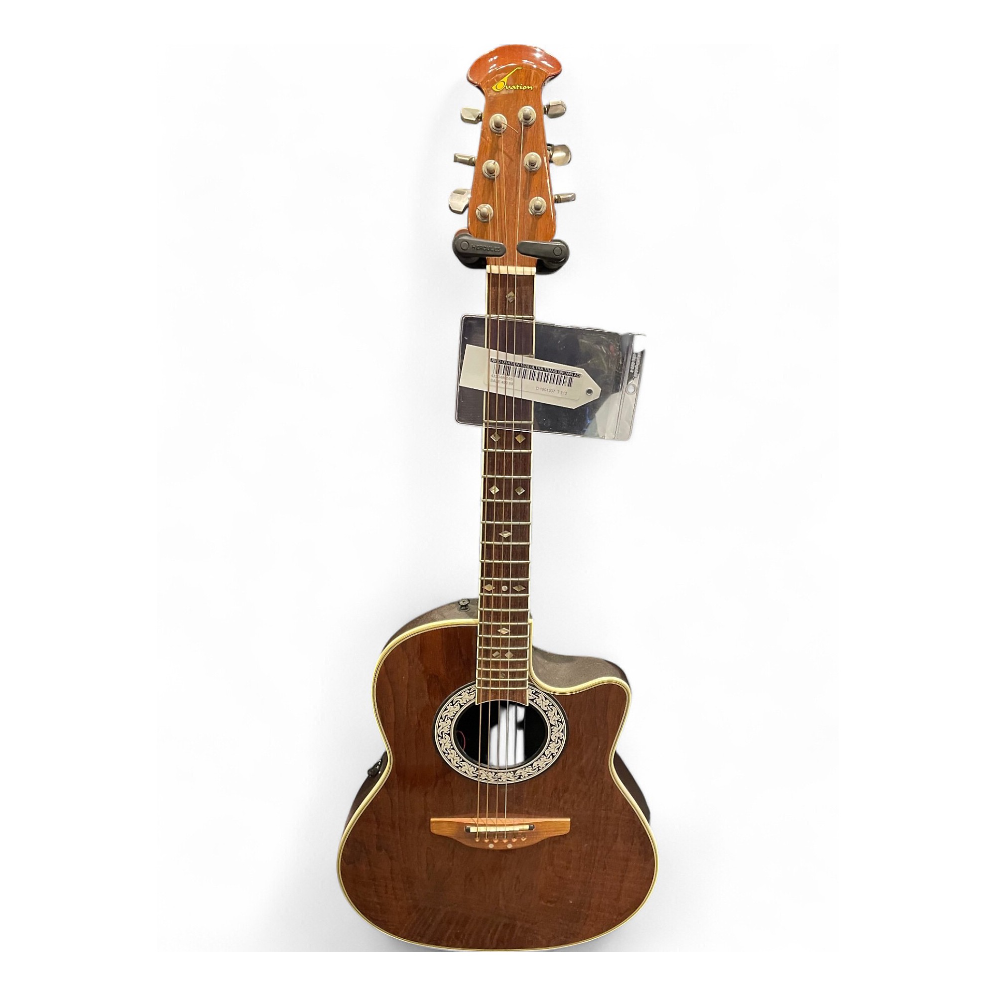 ovation オベーション ウルトラ ultra series 1528 Used Ovation 1528 Ultra Trans Brown Acoustic Electric Guitar