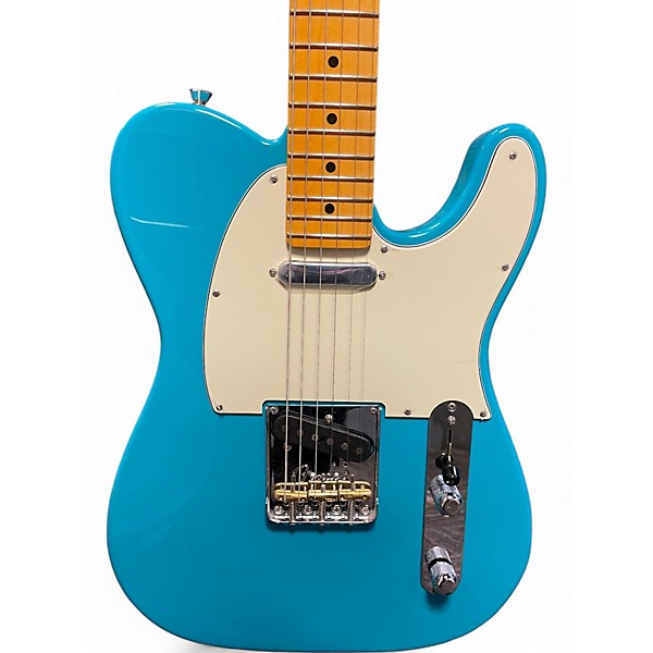 Used Fender American Professional II Telecaster miami blue Solid Body Electric Guitar