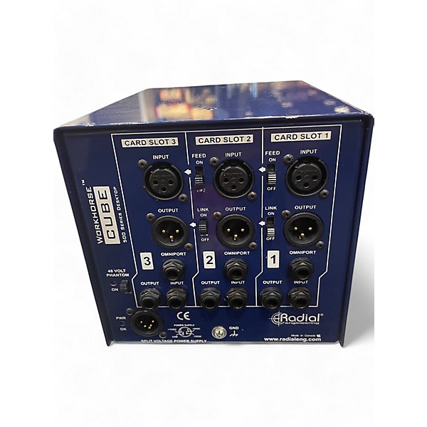 Used Radial Engineering CUBE 500 SERIES POWER RACK Rack Equipment