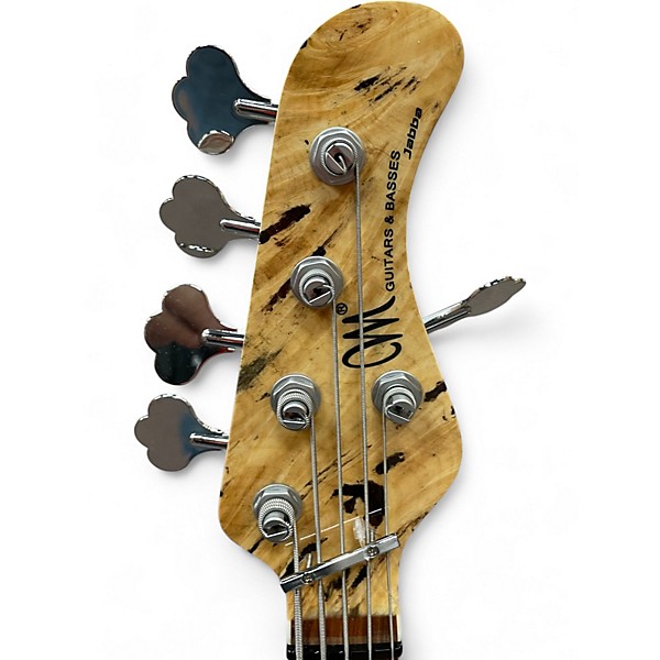 Used Mayones jabba 4 Natural Electric Bass Guitar