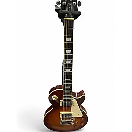 Used Epiphone Les Paul Standard Flame Top Amber Burst Solid Body Electric Guitar