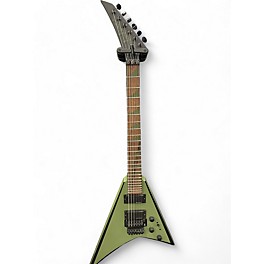 Used Jackson RRX24 X Series Rhoads Matte Army Drab with Black Bevels Solid Body Electric Guitar