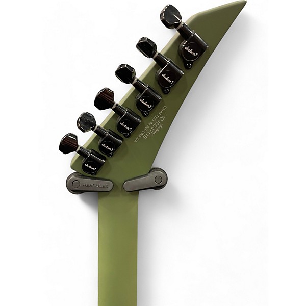 Used Jackson RRX24 X Series Rhoads  Matte Army Drab with Black Bevels Solid Body Electric Guitar