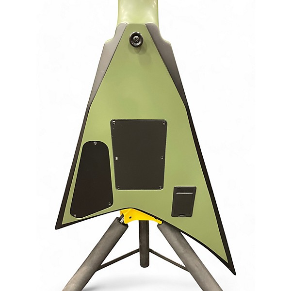 Used Jackson RRX24 X Series Rhoads  Matte Army Drab with Black Bevels Solid Body Electric Guitar