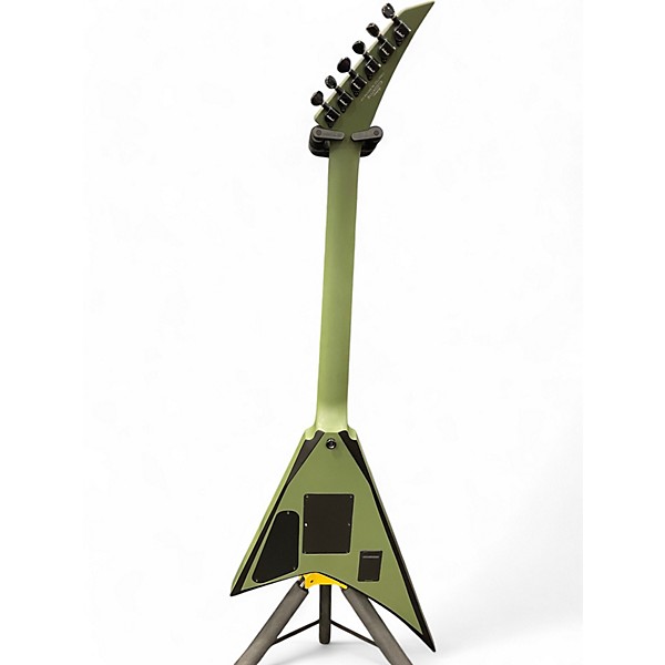 Used Jackson RRX24 X Series Rhoads  Matte Army Drab with Black Bevels Solid Body Electric Guitar