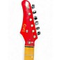 Used Cort 1980's Double Cut Red Electric Guitar