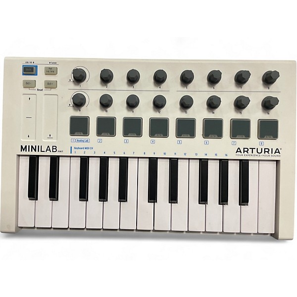 Used Arturia Minilab MKII MIDI Controller