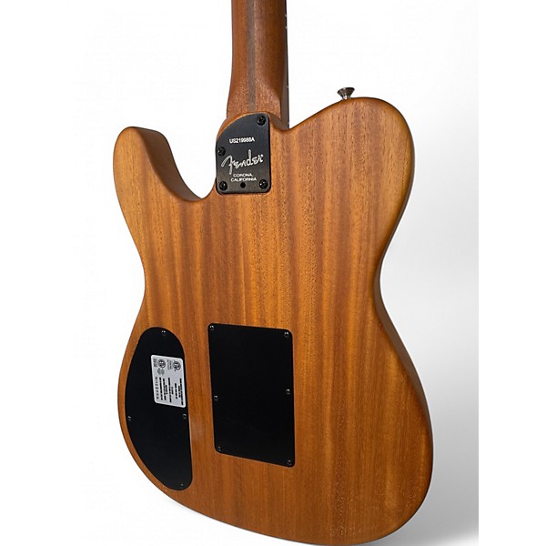 Used 2020 Fender American Acoustasonic Telecaster Sunburst Acoustic Electric Guitar