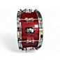 Used SONOR 13in AQX red Moon Sparkle Drum