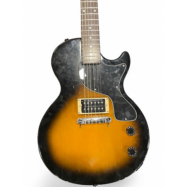 Used 2011 Epiphone Les Paul Junior Tobacco Burst Solid Body Electric Guitar