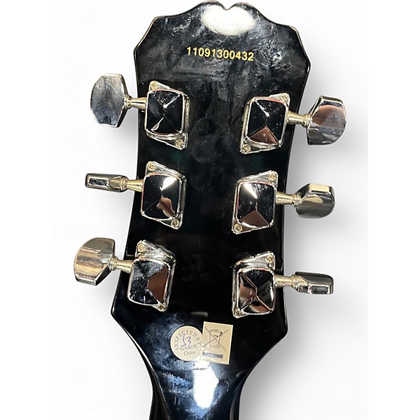 Used 2011 Epiphone Les Paul Junior Tobacco Burst Solid Body Electric Guitar