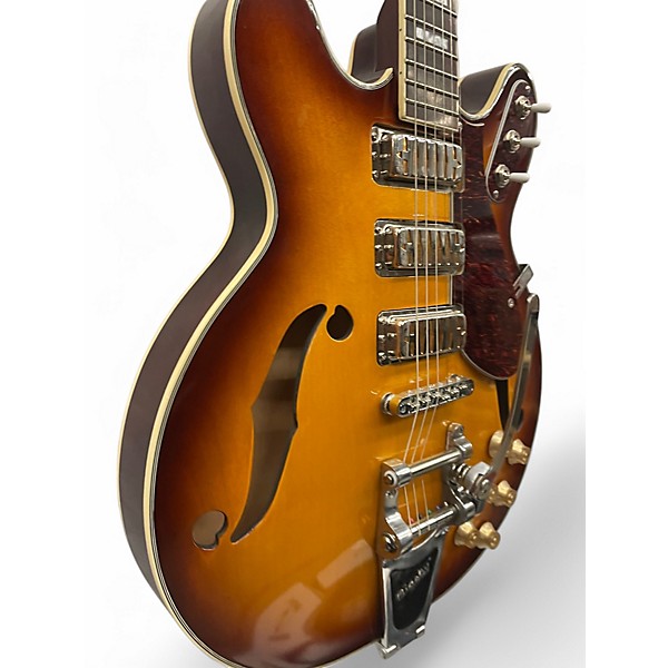 Used Airline H78 2 Color Sunburst Hollow Body Electric Guitar