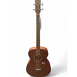 Used Ibanez PCBE12MH-OPN Mahogany Acoustic Bass Guitar