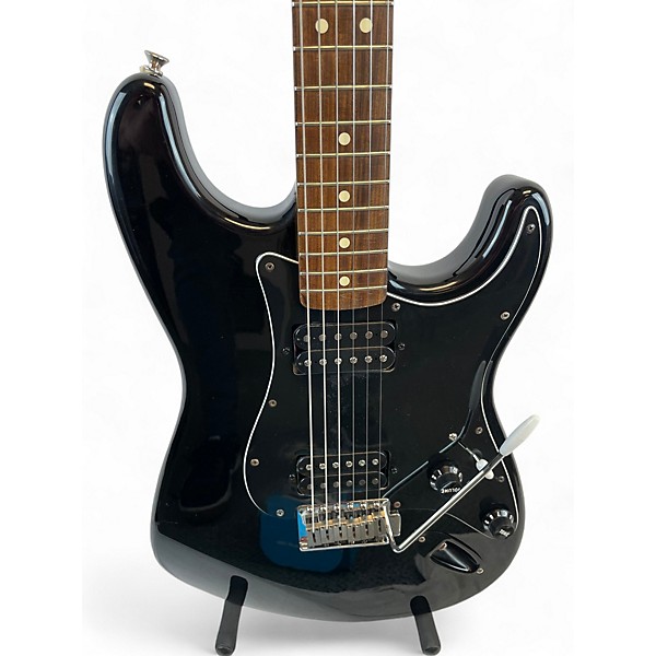 Used Fender Standard Stratocaster HH Black Solid Body Electric Guitar