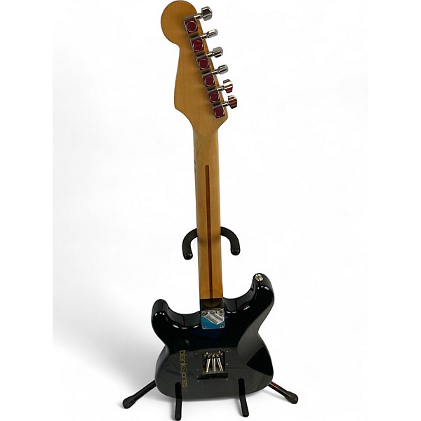 Used Fender Standard Stratocaster HH Black Solid Body Electric Guitar