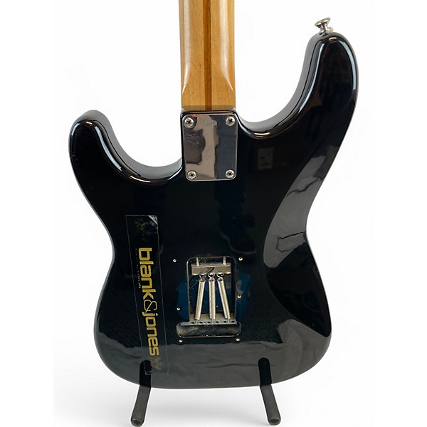 Used Fender Standard Stratocaster HH Black Solid Body Electric Guitar