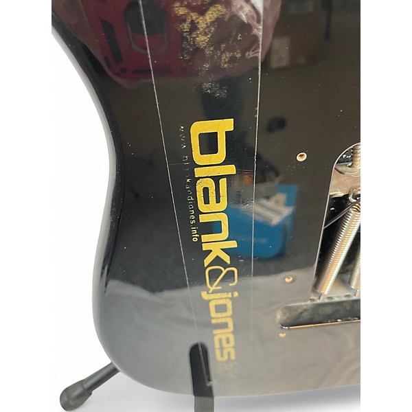 Used Fender Standard Stratocaster HH Black Solid Body Electric Guitar