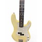 Used 2021 Fender American Professional II Precision Bass Vintage White Electric Bass Guitar