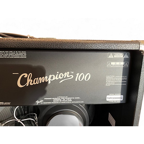 Used Fender Champion 100 Guitar Combo Amp