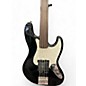 Used Fender Standard Jazz Fretless Black and White Electric Bass Guitar thumbnail