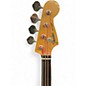 Used Fender Standard Jazz Fretless Black and White Electric Bass Guitar
