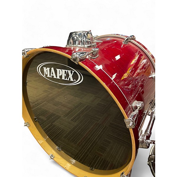 Used Mapex 5 Piece Pro M Cherry Drum Kit
