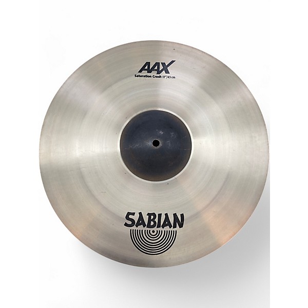 Used SABIAN 17in AAX Saturation crash Cymbal
