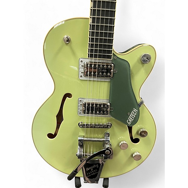 Used Gretsch Guitars G6659T SGR Broadkaster Smoke Green Hollow Body Electric Guitar