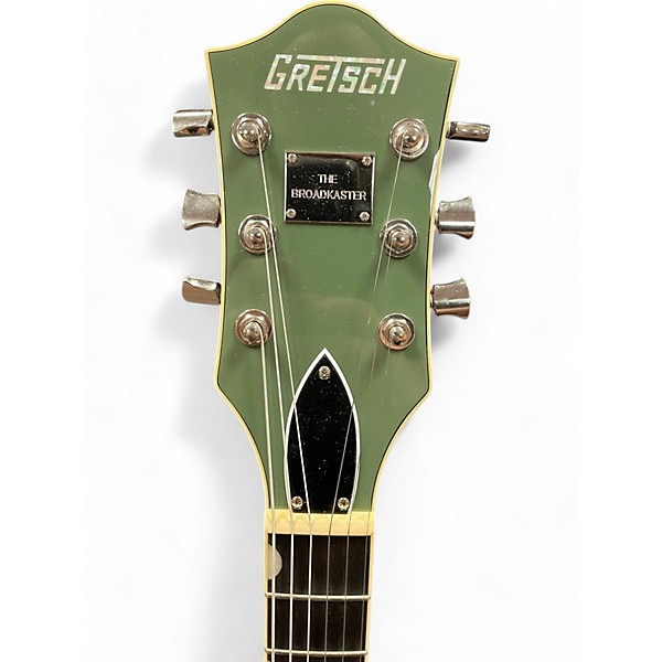 Used Gretsch Guitars G6659T SGR Broadkaster Smoke Green Hollow Body Electric Guitar