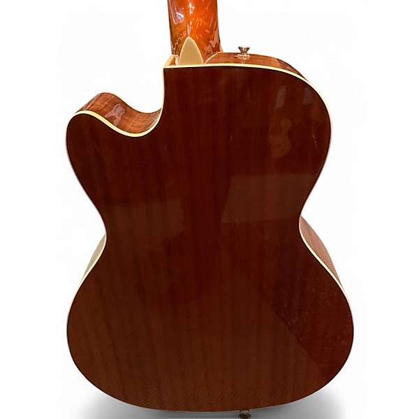 Used Fender FA450ce 3 Tone Sunburst Acoustic Bass Guitar