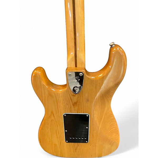 Vintage 1981 Fender Standard Stratocaster Natural Solid Body Electric Guitar