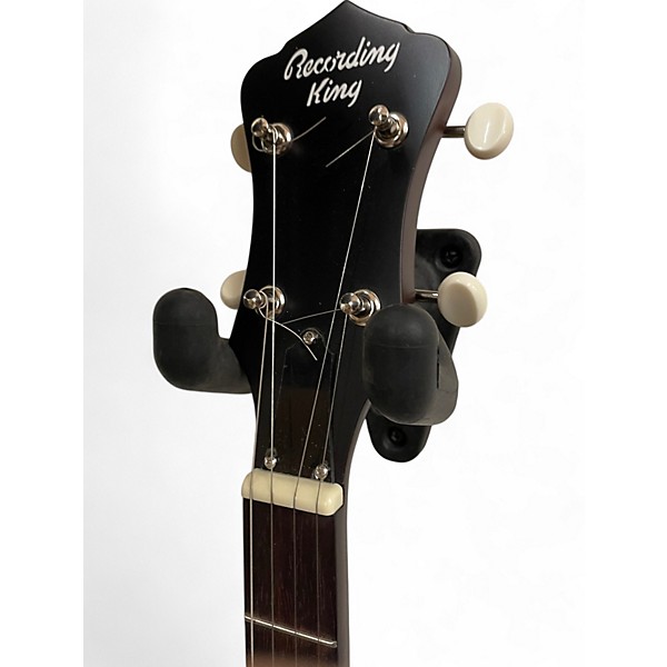 Used Recording King RKOH 5 STRING BANJO Black Banjo