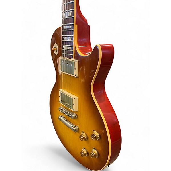 Used Gibson Les Paul Custom Shop R8 Iced Tea Burst Solid Body Electric Guitar