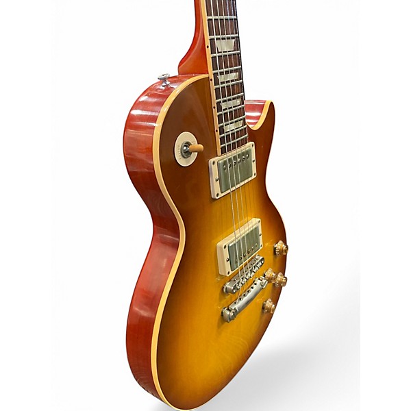 Used Gibson Les Paul Custom Shop R8 Iced Tea Burst Solid Body Electric Guitar