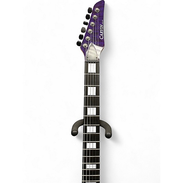 Used Carvin DC Trans Purple Solid Body Electric Guitar