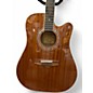 Used Zager ZAD-50CE Easy Play Natural Acoustic Electric Guitar