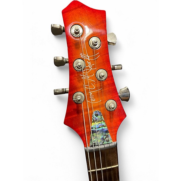 Used Terry Mcinturff taurus Cherry Sunburst Solid Body Electric Guitar