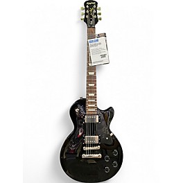 Used Epiphone Les Paul Studio Black Solid Body Electric Guitar