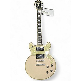 Used D'Angelico deluxe brighton desert gold Solid Body Electric Guitar